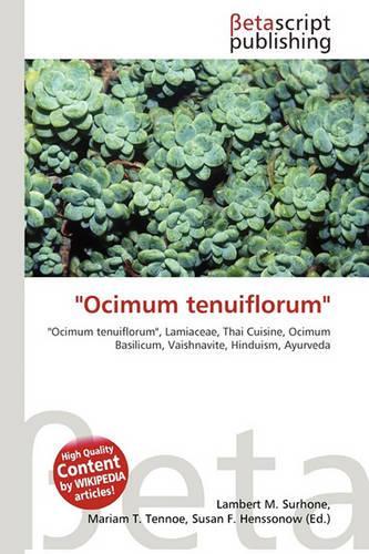 Ocimum Tenuiflorum''