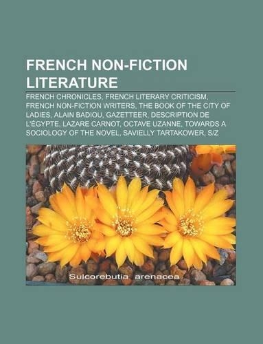 French Non-Fiction Literature
