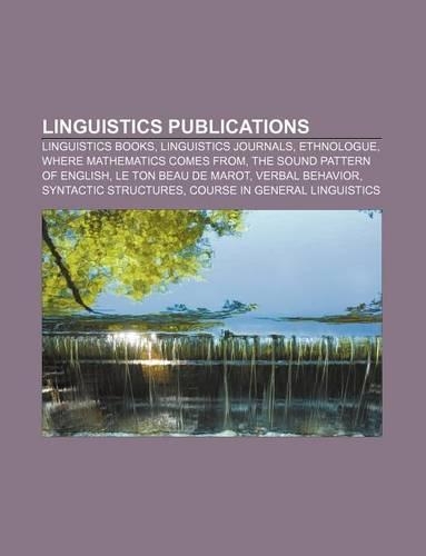 Linguistics Publications