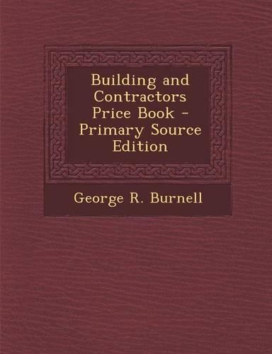 Building and Contractors Price Book