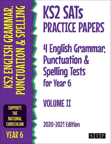 KS2 SATs Practice Papers 4 English Grammar, Punctuation and Spelling Tests for Year 6