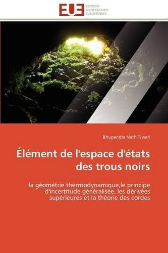�l�ment de l'Espace d'�tats Des Trous Noirs