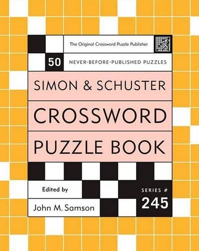 Simon and Schuster Crossword Puzzle Book