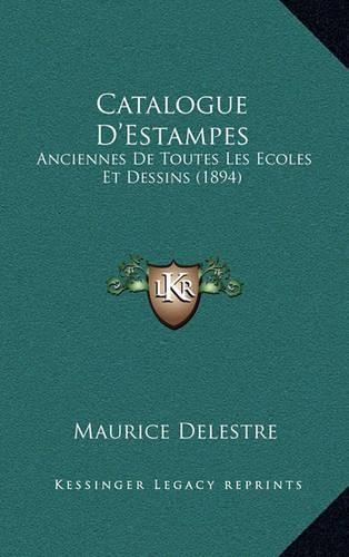 Catalogue D'Estampes