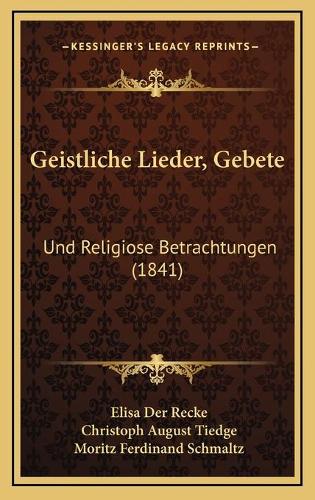 Geistliche Lieder, Gebete