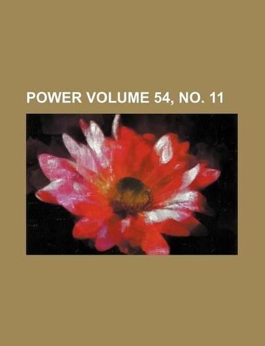 Power Volume 54, No. 11