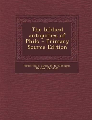 The Biblical Antiquities of Philo
