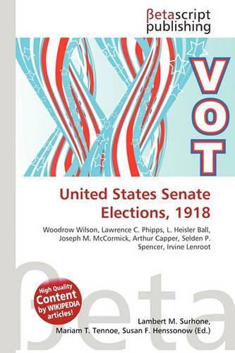 United States Senate Elections, 1918