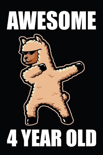 Awesome 4 Year Old Dabbing Llama