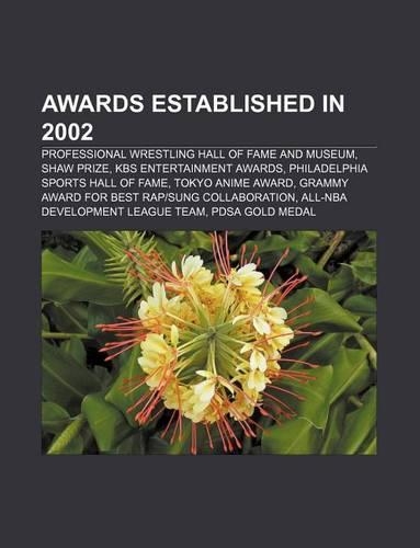 Awards Established in 2002