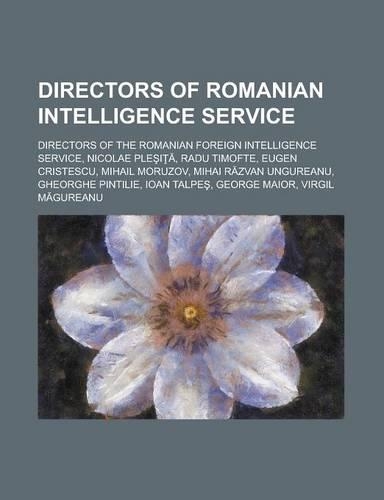 Directors of Romanian Intelligence Service