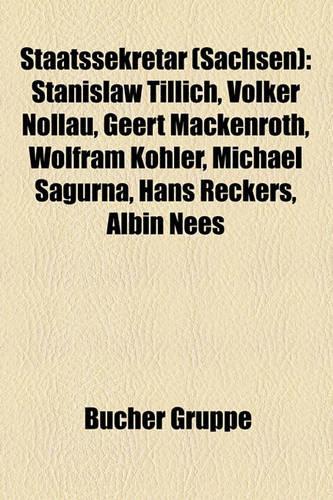 Staatssekretar (Sachsen)