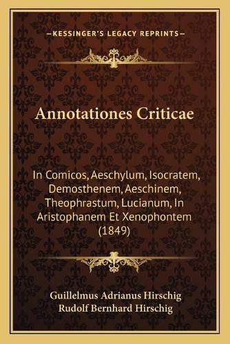 Annotationes Criticae