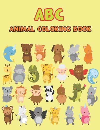 Abc Animal Coloring Book