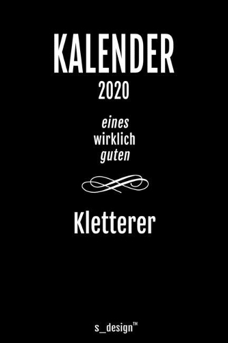 Kalender 2020 für Kletterer