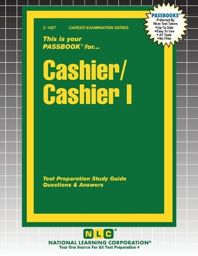 Cashier/Cashier I: (1327 Career Examination)