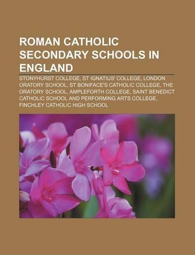 Roman Catholic Secondary Schools in England