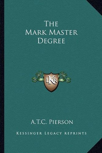 The Mark Master Degree