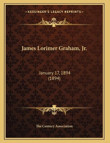 James Lorimer Graham, Jr.