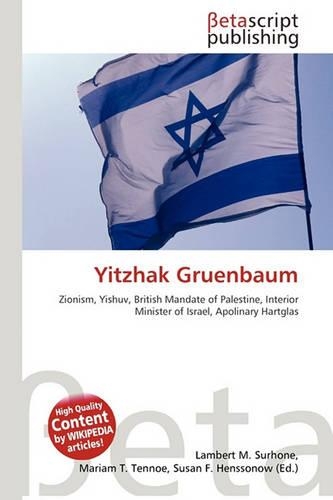 Yitzhak Gruenbaum: (English)