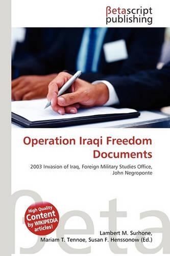 Operation Iraqi Freedom Documents: (English)