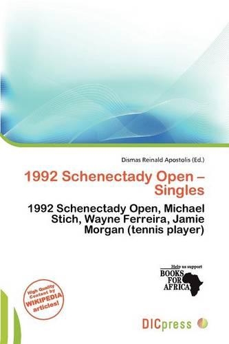 1992 Schenectady Open - Singles