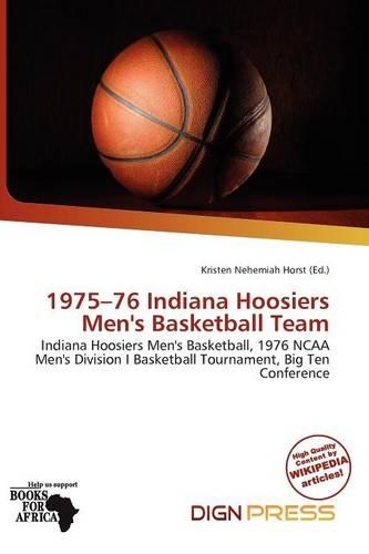1975-76 Indiana Hoosiers Men's Basketball Team: (English)