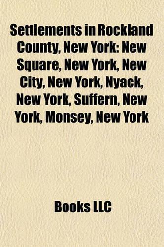 Settlements in Rockland County, New York