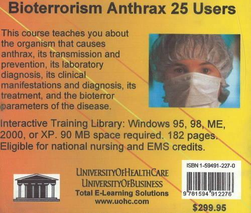 Bioterrorism Anthrax, 25 Users