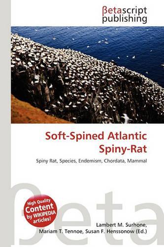 Soft-Spined Atlantic Spiny-Rat