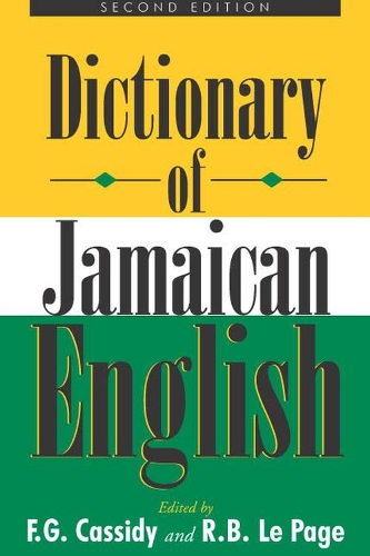 Dictionary of Jamaican English: (English)