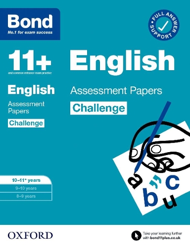 Bond 11+ English Challenge Assessment Papers 10-11 years: Ready for the 2025 exam (for GL Assessment & other 11 plus exams): (Bond 11+)