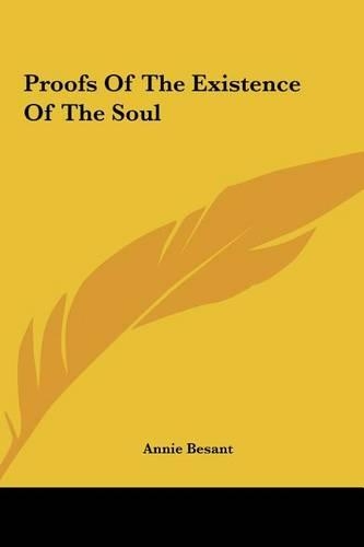 Proofs of the Existence of the Soul