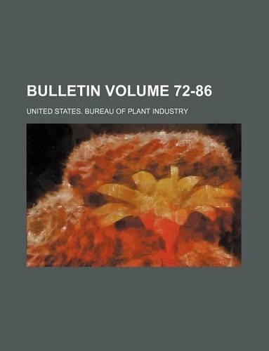 Bulletin Volume 72-86
