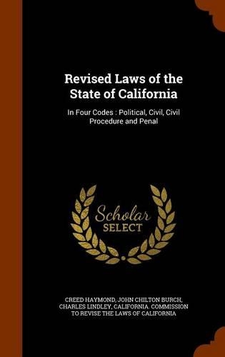 Revised Laws of the State of California