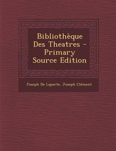 Bibliotheque Des Theatres