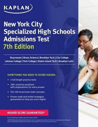 Kaplan New York City Specialized High School Admissions Test: Advanced Prep for Advanced Students