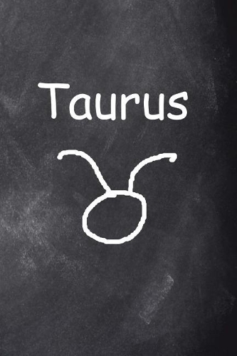 2019 Daily Planner Taurus Symbol Zodiac Sign Horoscope Chalkboard 384 Pages