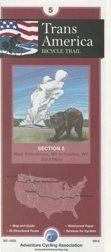 Transamerica Bicycle Trail - 5: West Yellowstone, Montana - Rawlins, Wyoming - 351 Miles