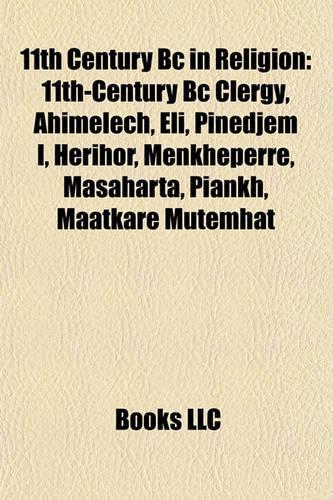 11th Century BC in Religion