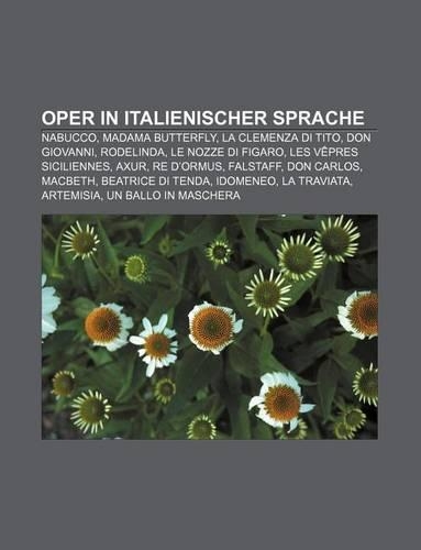 Oper in Italienischer Sprache