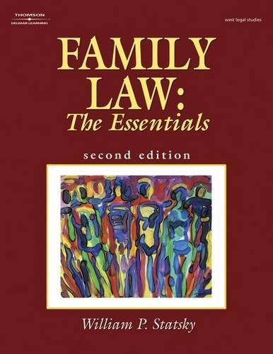 Family Law: The Essentials(The West Legal Studies Series)