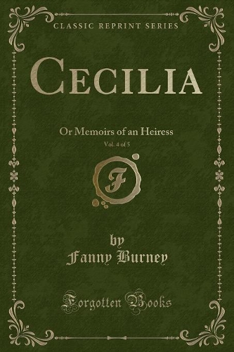 Cecilia, Vol. 4 of 5