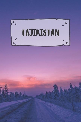 Tajikistan: Ruled Travel Diary Notebook or Journey Journal - Lined Trip Pocketbook for Men and Women with Lines