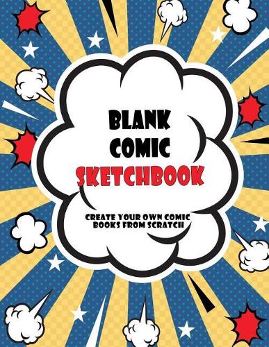 Blank Comic Sketchbook