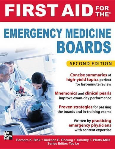 First Aid for the Emergency Medicine Boards 2/E