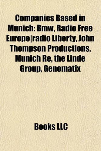 Companies Based in Munich