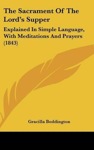 The Sacrament of the Lord's Supper