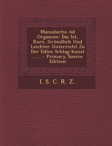 Manuductio Ad Organum