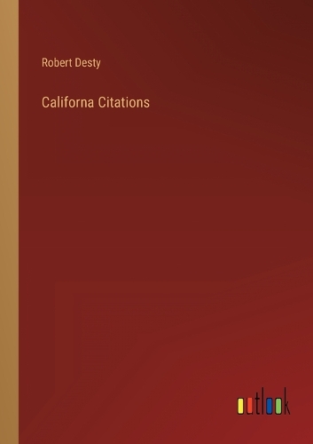 Californa Citations